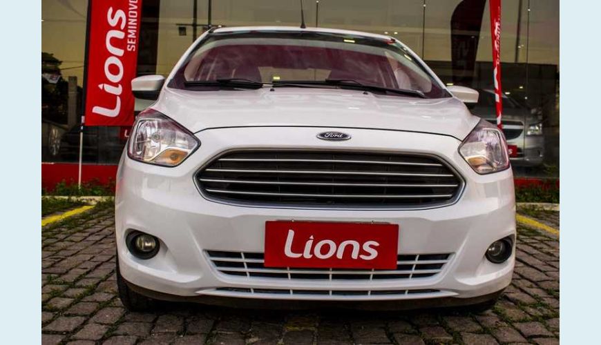 FORD KA SEDAN SE 1.0 FLEX - BRANCO - 2018 Foto 4 (Grande)