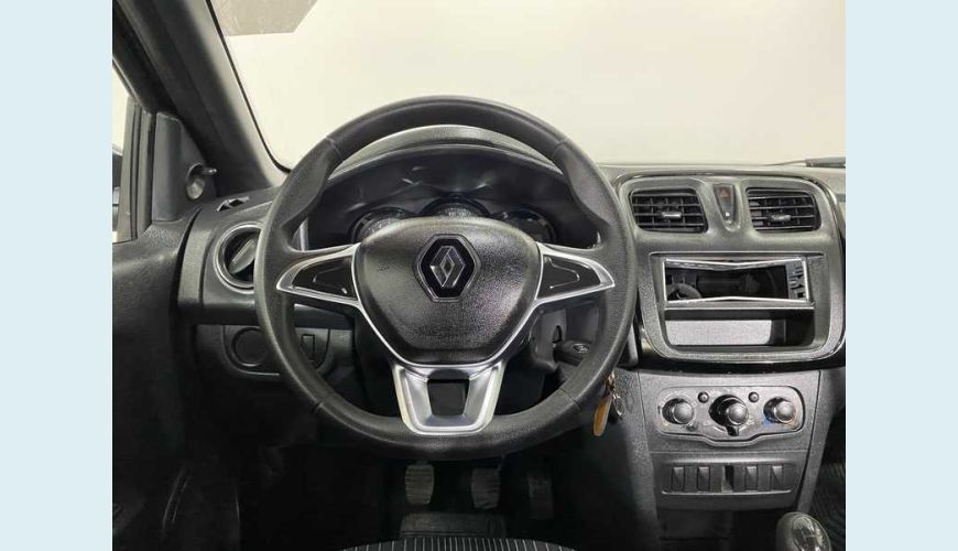 RENAULT LOGAN ZEN 1.0 12V SCE FLEX - PRETO - 2020 Foto 4 (Grande)