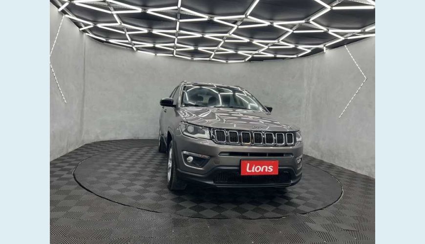 JEEP COMPASS 2.0 SPORT 4X2 AUT. FLEX - CINZA - 2018 Foto 4 (Grande)