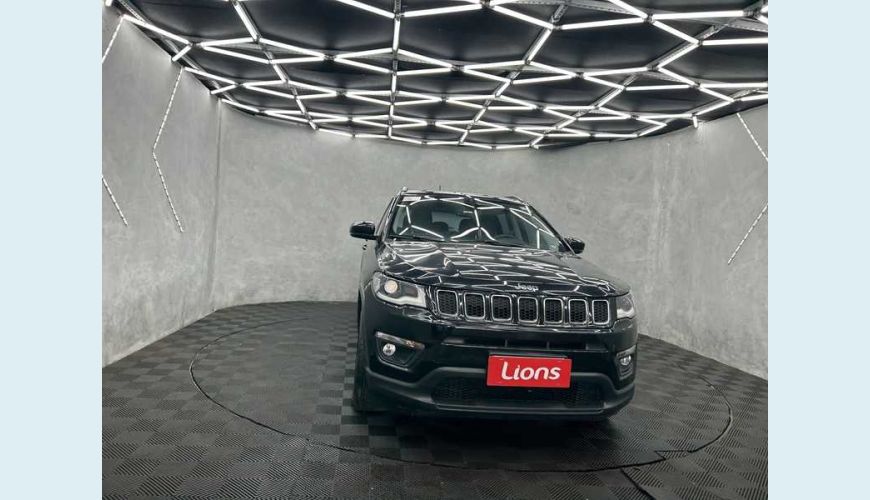 JEEP COMPASS 2.0 LONGITUDE 4X2 AUT. FLEX - PRETO - 2021 Foto 4 (Grande)