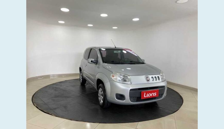 FIAT UNO VIVACE 1.0 8V FLEX 2P - PRATA - 2013 Foto 4 (Grande)