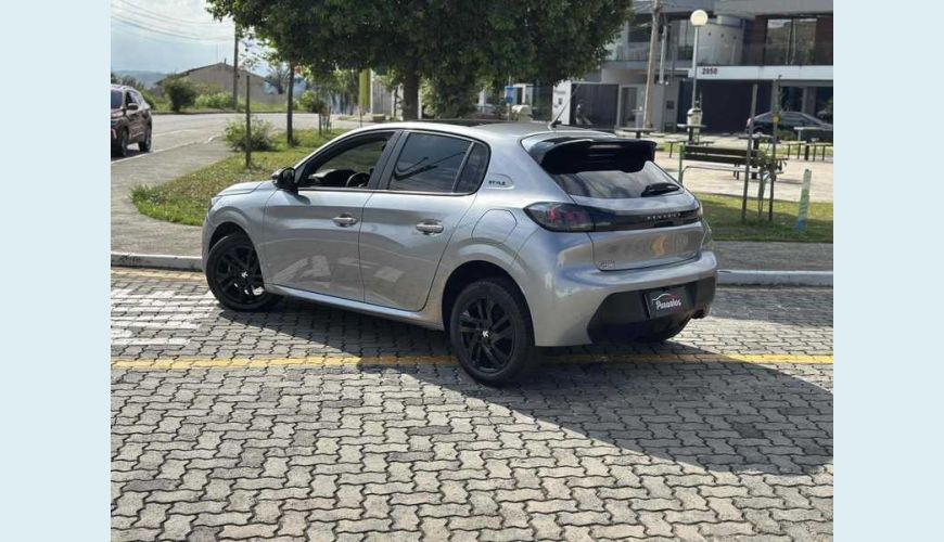 PEUGEOT 208 STYLE 1.0 - PRATA - 2024 Foto 4 (Grande)