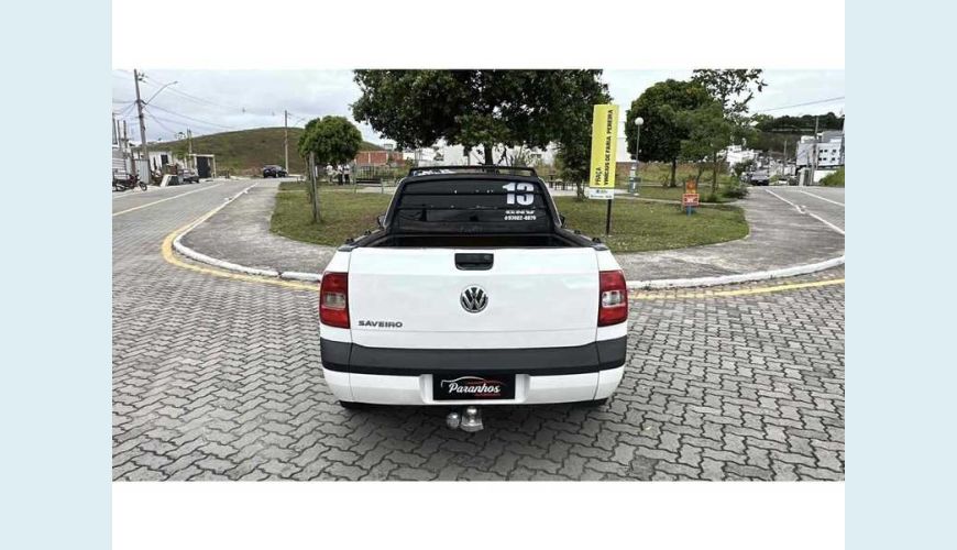 VOLKSWAGEN SAVEIRO 1.6 FLEX - BRANCO - 2013 Foto 4 (Grande)