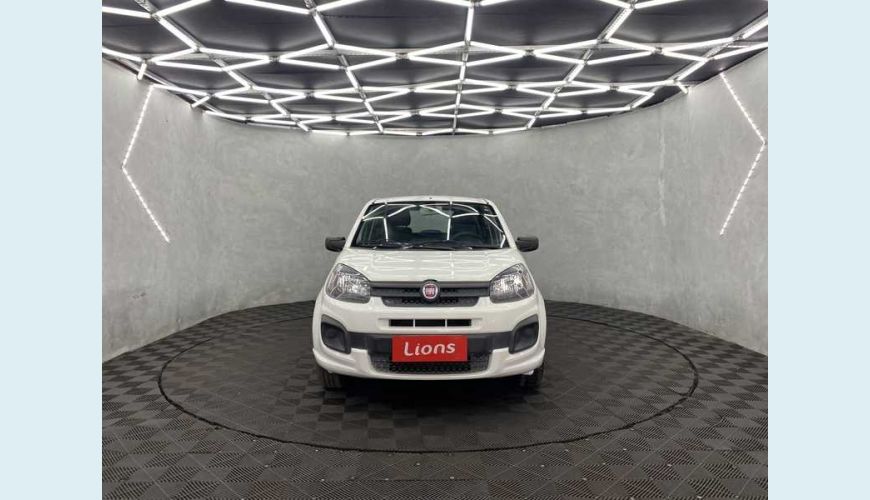 FIAT UNO ATTRACTIVE 1.0 8V FLEX 4P - BRANCO - 2019 Foto 4 (Grande)
