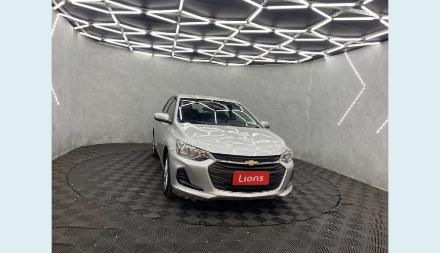 CHEVROLET ONIX LT 1.0 FLEX - PRATA - 2021 Foto 4 (Grande)