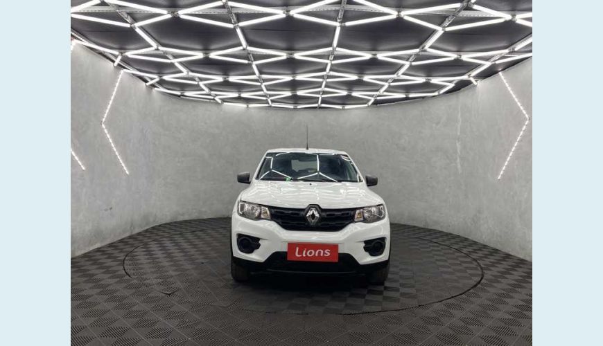 RENAULT KWID ZEN 1.0 12V SCE FLEX - BRANCO - 2020 Foto 4 (Grande)
