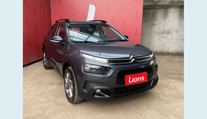CITROËN C4 CACTUS 1.6 FEEL PACK AUT. FLEX - CINZA - 2022 Foto 4 (Grande)