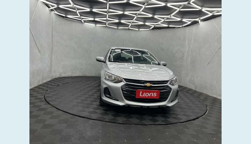 CHEVROLET ONIX LT 1.0 - PRATA - 2022 Foto 4 (Grande)