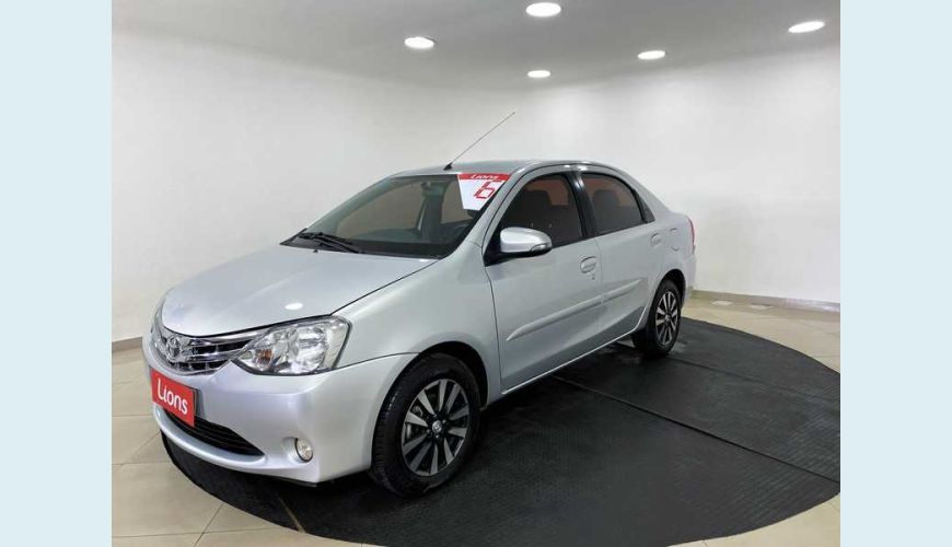 TOYOTA ETIOS SEDAN XLS 1.5 FLEX - PRATA - 2016 Foto 4 (Grande)