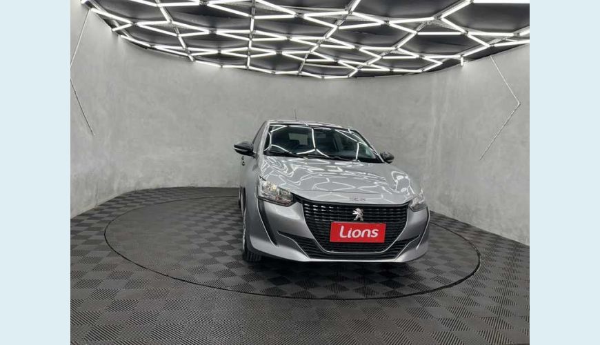 PEUGEOT 208 LIKE 1.0 FLEX - CINZA - 2023 Foto 4 (Grande)