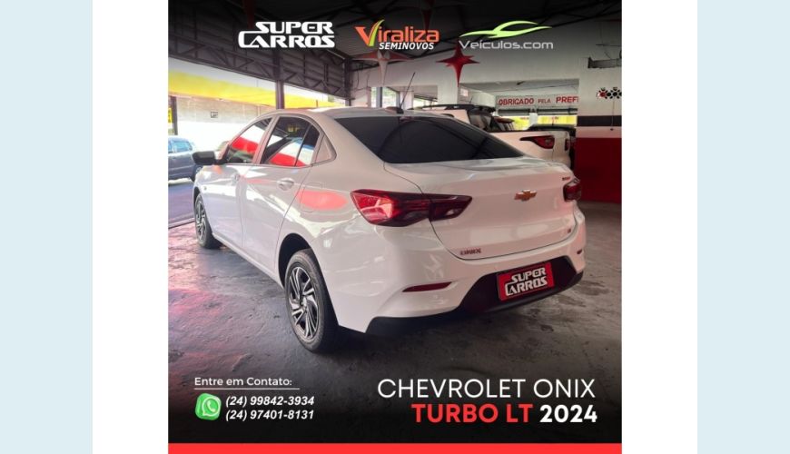 CHEVROLET ONIX - BRANCO - 2024 Foto 4 (Grande)