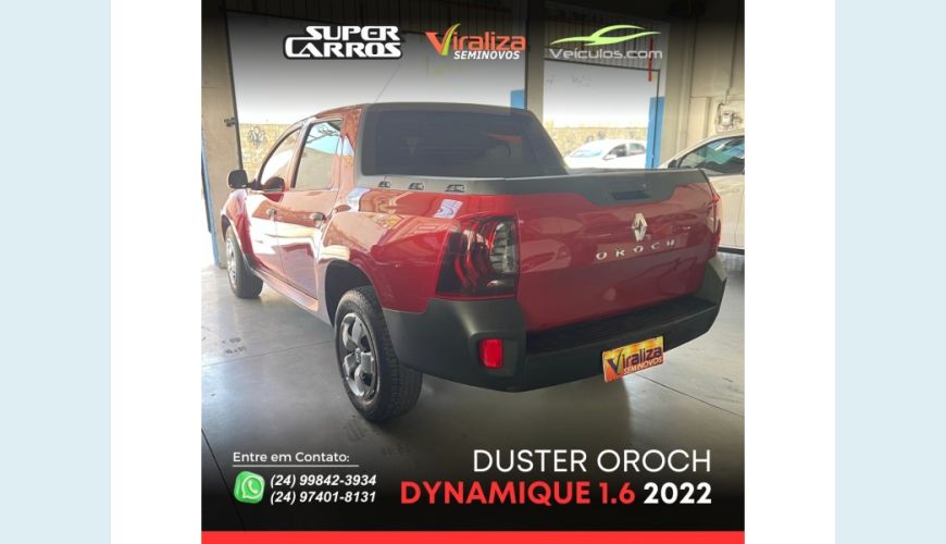 RENAULT DUSTER OROCH - VERMELHO - 2022 Foto 4 (Grande)