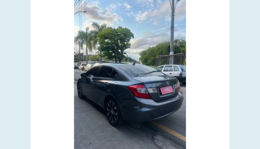 HONDA CIVIC - CINZA - 2016 Foto 4 (Grande)