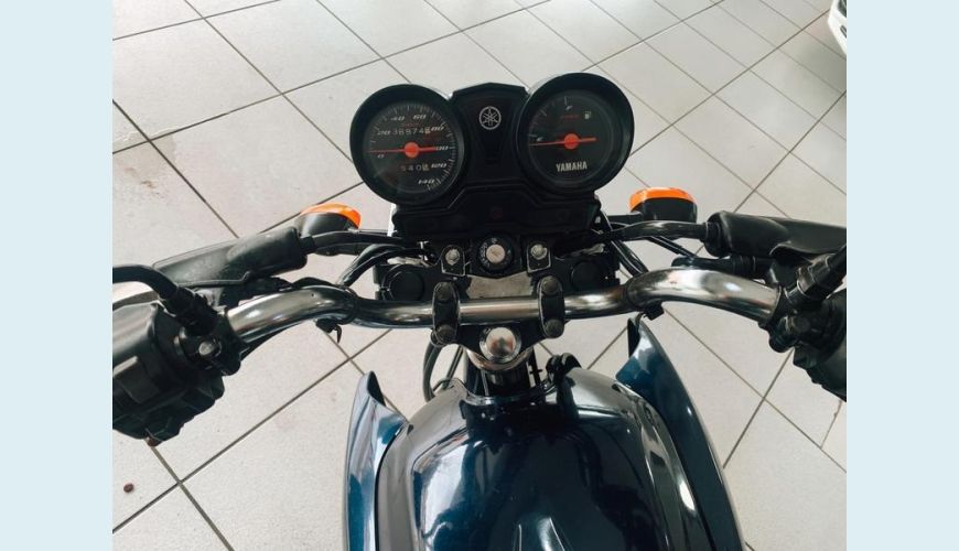 YAMAHA YBR 125 FACTOR E - AZUL - 2009 Foto 4 (Grande)