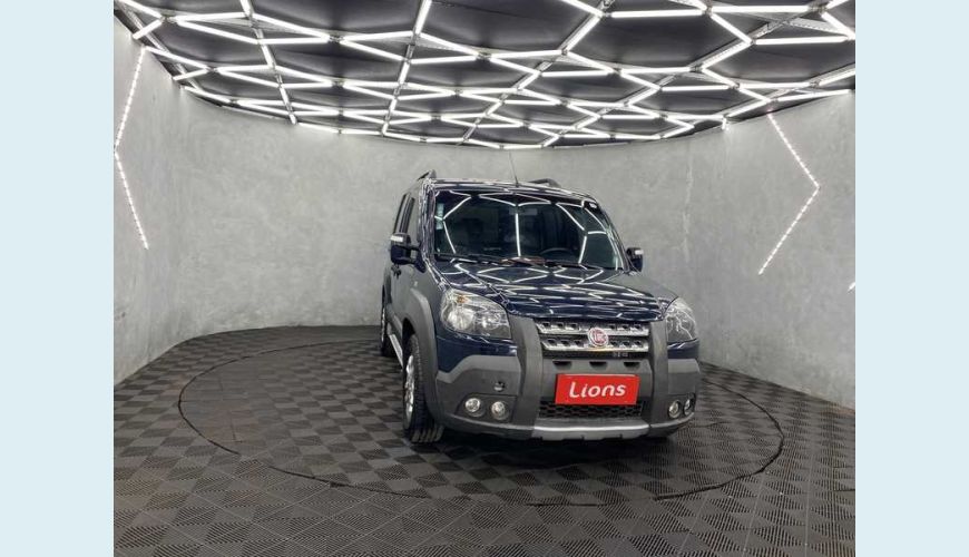 FIAT DOBLO ADVENTURE 1.8 FLEX - AZUL - 2014 Foto 4 (Grande)