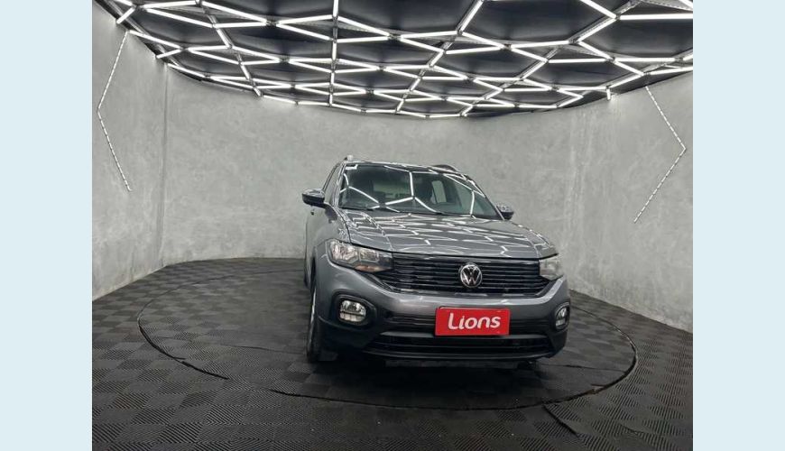 VOLKSWAGEN T-CROSS 1.0 200 TSI 12V AUT. FLEX - PRATA - 2022 Foto 4 (Grande)