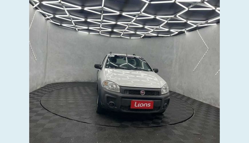 FIAT STRADA HARD WORKING 1.4 FLEX CD - BRANCO - 2020 Foto 4 (Grande)