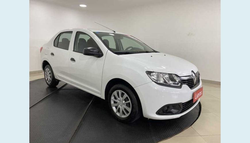 RENAULT LOGAN AUTHENTIQUE 1.0 12V SCE (FLEX) - BRANCO - 2020 Foto 4 (Grande)