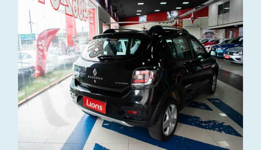 RENAULT SANDERO STEPWAY 1.6 16V SCE EASY-R (FLEX) - PRETO - 2019 Foto 4 (Grande)