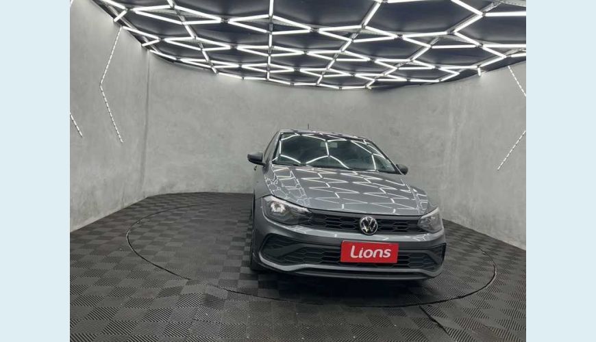 VOLKSWAGEN POLO TRACK 1.0 FLEX 12V 5P - CINZA - 2024 Foto 4 (Grande)