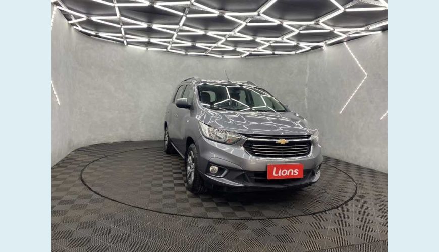 CHEVROLET SPIN PREMIER 7S 1.8 (AUT) (FLEX) - CINZA - 2020 Foto 4 (Grande)
