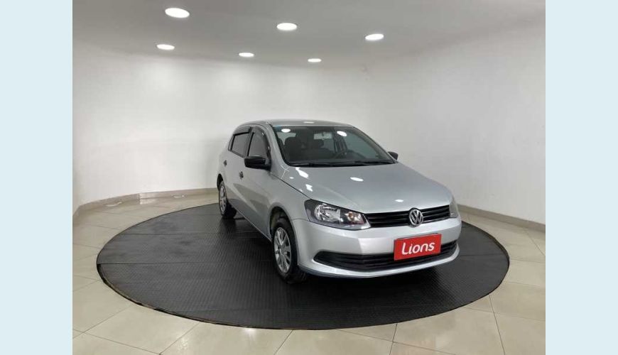 VOLKSWAGEN GOL 1.0 TEC TRACK FLEX - PRATA - 2014 Foto 4 (Grande)