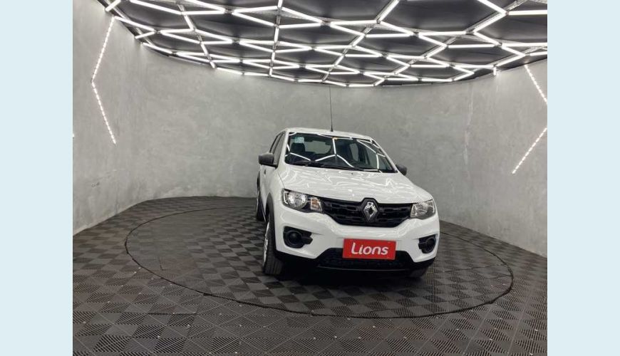 RENAULT KWID ZEN 1.0 12V SCE (FLEX) - BRANCO - 2021 Foto 4 (Grande)