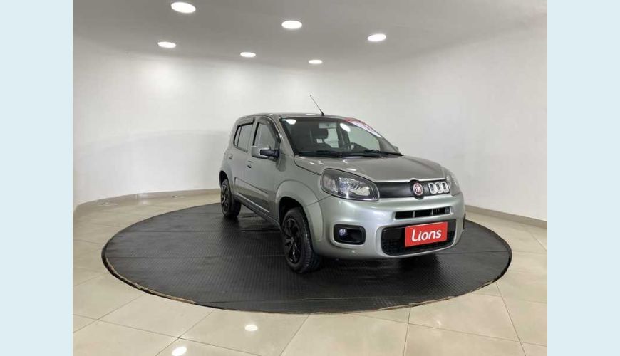 FIAT UNO ATTRACTIVE 1.0 (FLEX) 4P - CINZA - 2016 Foto 4 (Grande)