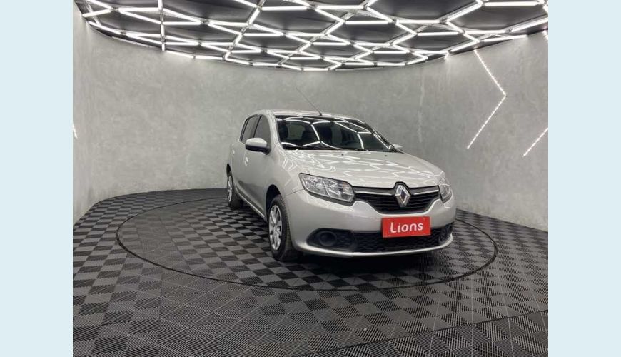 RENAULT SANDERO EXPRESSION 1.0 12V SCE (FLEX) - PRATA - 2019 Foto 4 (Grande)