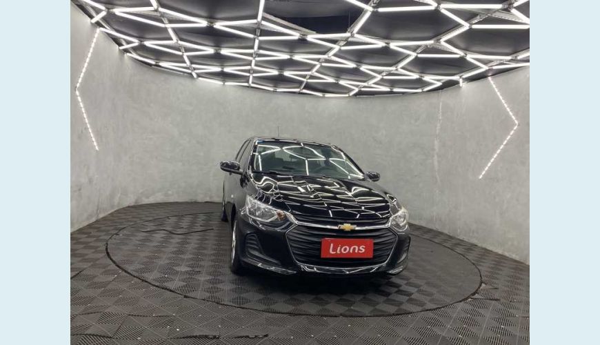 CHEVROLET ONIX LT 1.0 - PRETO - 2023 Foto 4 (Grande)
