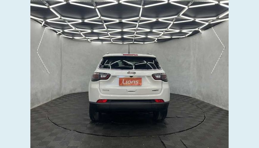 JEEP COMPASS LONGITUDE 1.3 T270 (AUT) (FLEX) - BRANCO - 2022 Foto 4 (Grande)