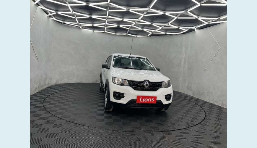 RENAULT KWID ZEN 1.0 12V SCE (FLEX) - BRANCO - 2020 Foto 4 (Grande)