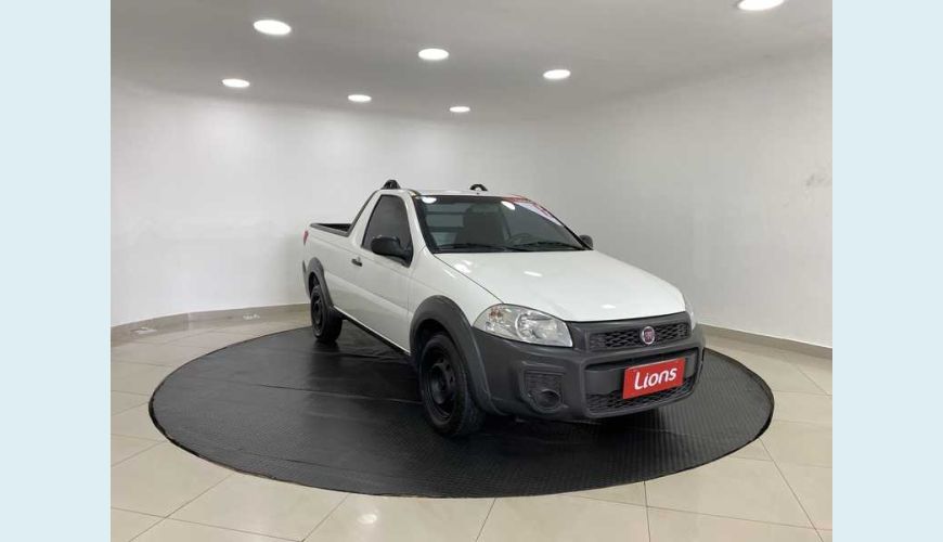 FIAT STRADA HARD WORKING 1.4 (FLEX) (CABINE SIMPLES) - BRANCO - 2018 Foto 4 (Grande)