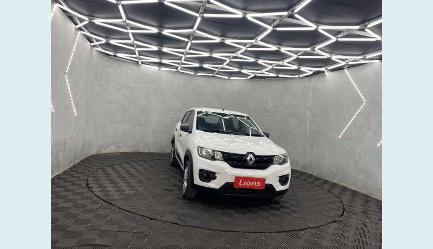 RENAULT KWID ZEN 1.0 12V SCE (FLEX) - BRANCO - 2022 Foto 4 (Grande)