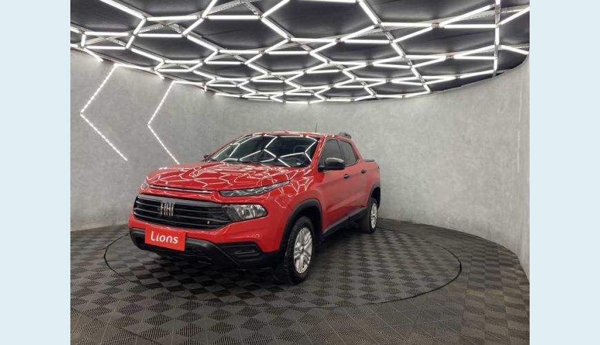 FIAT TORO ENDURANCE 1.3 TURBO (FLEX) (AUT) - VERMELHO - 2022 Foto 4 (Grande)