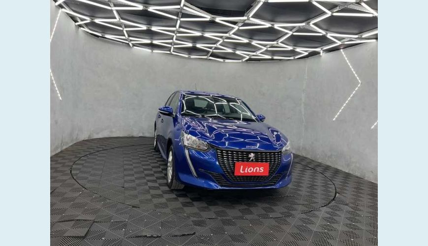 PEUGEOT 208 ACTIVE 1.6 FLEX 16V 5P AUT. - AZUL - 2022 Foto 4 (Grande)