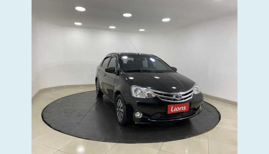TOYOTA ETIOS SEDAN XLS 1.5 FLEX - PRETO - 2014 Foto 4 (Grande)