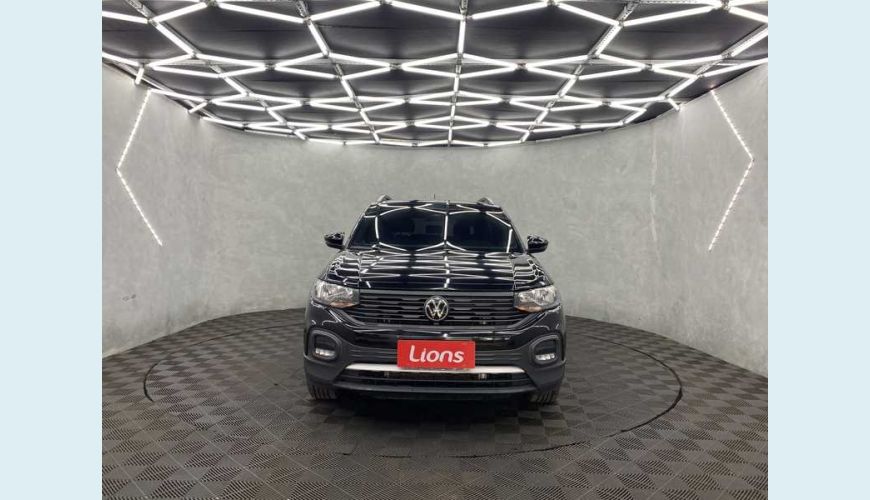 VOLKSWAGEN T-CROSS 1.0 200 TSI SENSE AUT. FLEX - PRETO - 2022 Foto 4 (Grande)