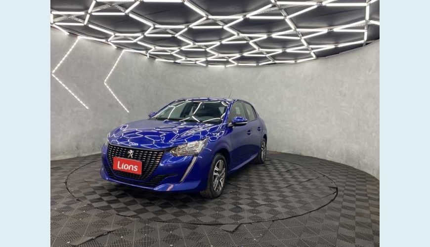 PEUGEOT 208 ALLURE 1.6 (FLEX) (AUT) - AZUL - 2022 Foto 4 (Grande)