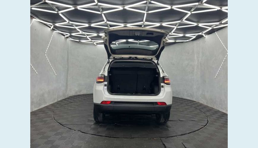 JEEP COMPASS LONGITUDE 1.3 T270 (AUT) (FLEX) - BRANCO - 2022 Foto 4 (Grande)