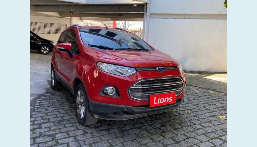FORD ECOSPORT ECOSPORT TITANIUM 2.0 16V POWERSHIFT (FLEX) - VERMELHO - 2014 Foto 4 (Grande)