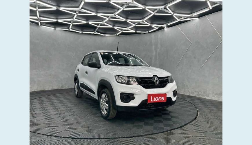 RENAULT KWID ZEN 1.0 12V SCE (FLEX) - BRANCO - 2021 Foto 4 (Grande)
