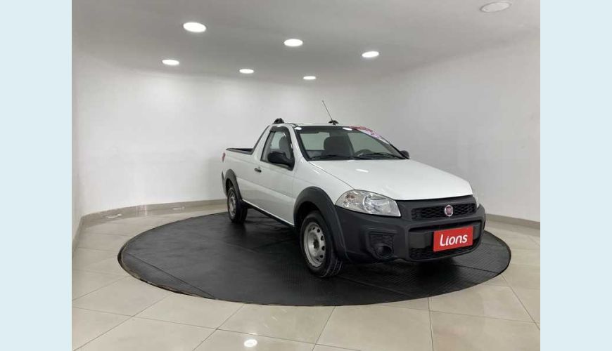 FIAT STRADA HARD WORKING 1.4 (FLEX) (CABINE SIMPLES) - BRANCO - 2019 Foto 4 (Grande)