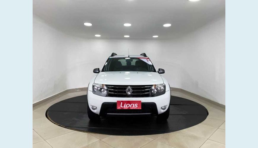 RENAULT DUSTER 2.0 16V DYNAMIQUE (FLEX)(AUT) - BRANCO - 2014 Foto 4 (Grande)