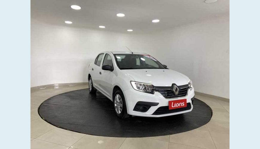 RENAULT LOGAN ZEN 1.0 12V SCE FLEX - BRANCO - 2020 Foto 4 (Grande)