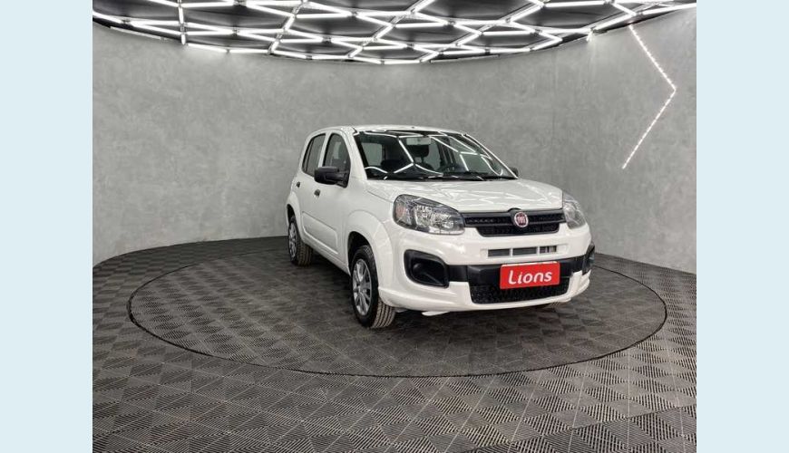 FIAT UNO ATTRACTIVE 1.0 8V (FLEX) 4P - BRANCO - 2020 Foto 4 (Grande)