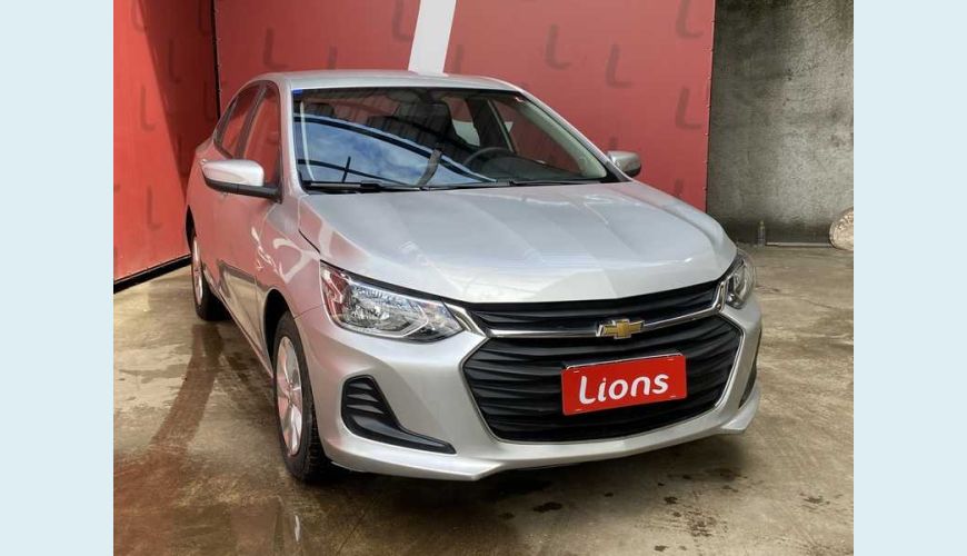 CHEVROLET ONIX PLUS 1.0 LT (FLEX) - PRATA - 2021 Foto 4 (Grande)