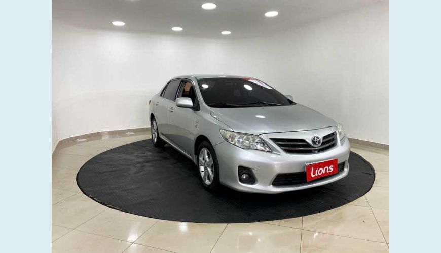TOYOTA COROLLA SEDAN 1.8 DUAL VVT-I GLI (FLEX) - PRATA - 2014 Foto 4 (Grande)