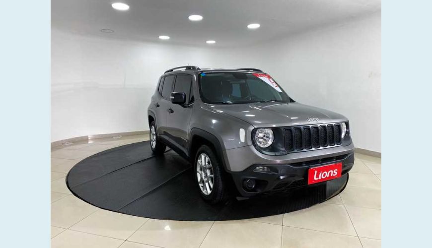 JEEP RENEGADE SPORT 1.8 4X2 AUT. FLEX - CINZA - 2019 Foto 4 (Grande)