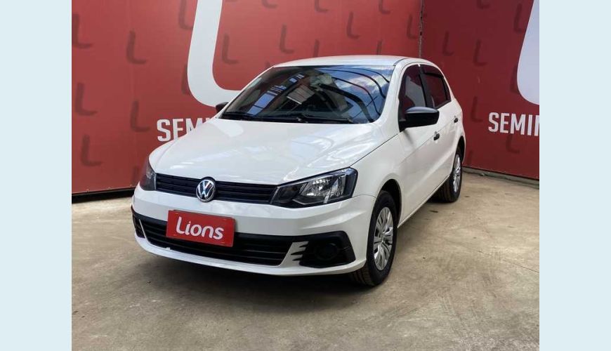 VOLKSWAGEN GOL 1.0 MPI TRENDLINE 12V 5P FLEX - BRANCO - 2017 Foto 4 (Grande)